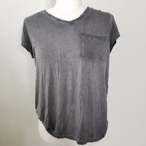 Charcoal Gray Pocket Tee